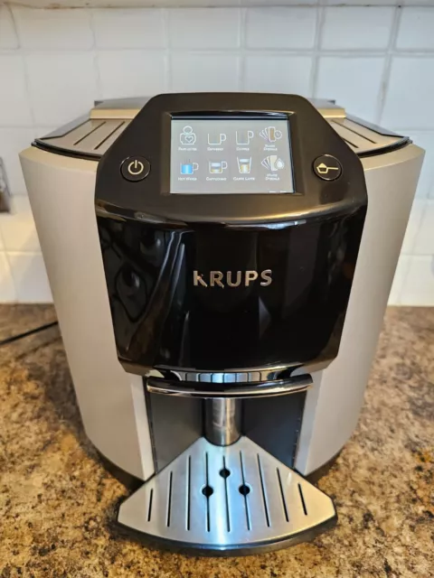 KRUPS-Expression Stainless Steel Machine Espresso and Coffee Maker-XP604-  USED