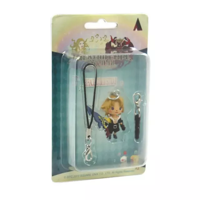 Square Enix Final Fantasy X 10 Tidus Avatar Phone Earphone Jack Charm Figure