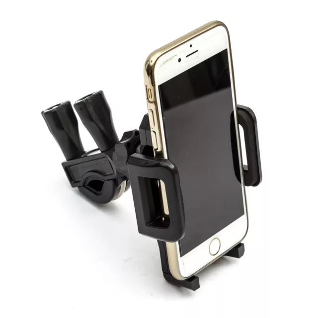 GPS PCA Mobile Phone Holder Electric E Scooter Handlebar Mount Joystick Clamp