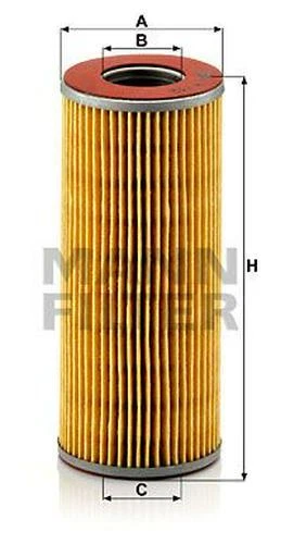 MANN-FILTER Filtro olio Filtro olio motore H 712 k per ALFA ROMEO per GT 157mm