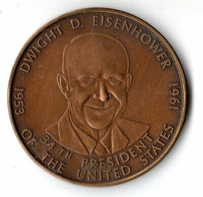 Dwight D. Eisenhower 34th President Memorial Token