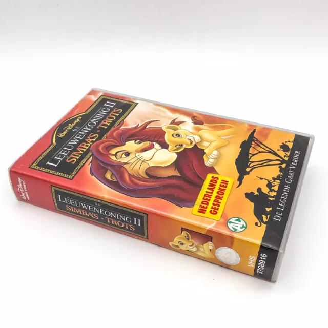 Walt Disney‘s De Leeuwenkoning 2 Simba‘s Trots VHS Nederlands gesproken 3