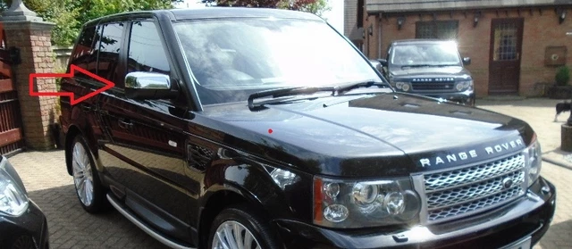 Cubiertas Cromadas Para Espejos Retrovisores De Range Rover L322 Vogue 2005-2009 - Izquierda Y Derecha