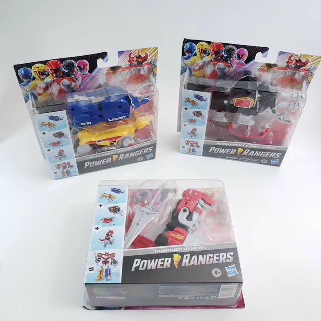 MMPR MIGHTY MORPHIN HASBRO Dinozords MEGAZORD 2020 Set Power Rangers ...
