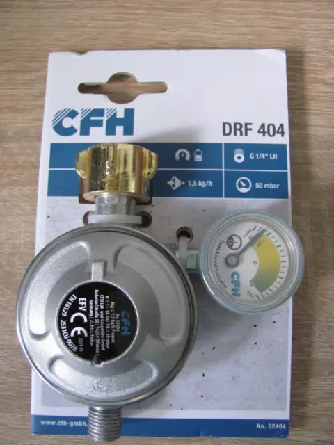 Druckregler mit Strömungswächter und Füllstandsanzeiger DRF 404