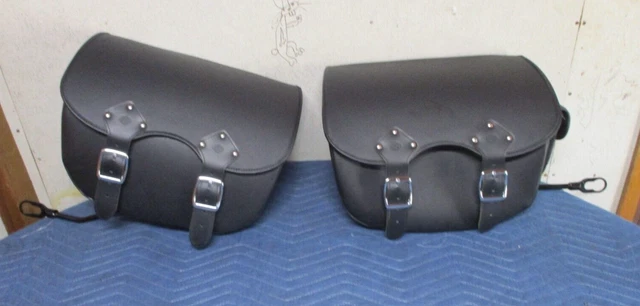 HARLEY DAVIDSON OEM Softail Slim and Blackline Model Leather Saddlebags