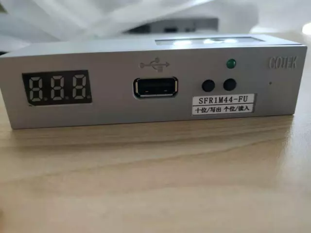 3.5” 1.44MB USB SSD Floppy Drive Emulator for Tajima Happy SWF Machine