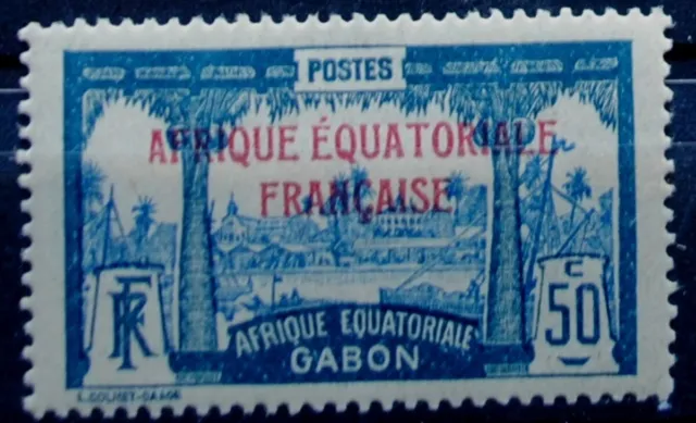Timbre du Gabon  - 1924-27 - N° 102  **  Sans trace de charnière