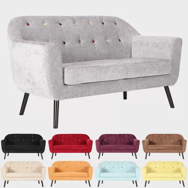Sofa Modern Scandinavian Bucket Tub Chair Seat Modern Armchair Fabric 2 3 Seater 2