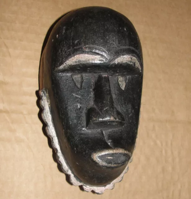 Rare African Tribal Art Dan Monkey Passport Mask Africa Baule Ivory Coast Masque