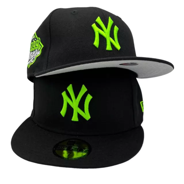 NEW ERA NEW York Yankees 59FIFTY Fitted Hat Black 1999 World Series ...
