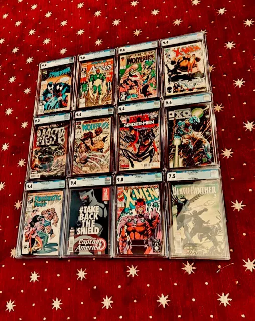 Lot Of 43 CGC Graded Comics 90% Graded 9.4 Or Better,Serious Investor Collection