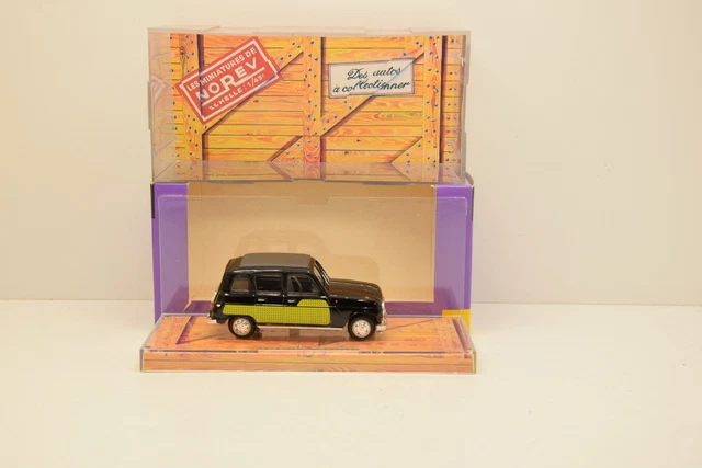 Norev 1/18 – Renault 4L Parisienne – Boîte Renault – Miniature Occasion