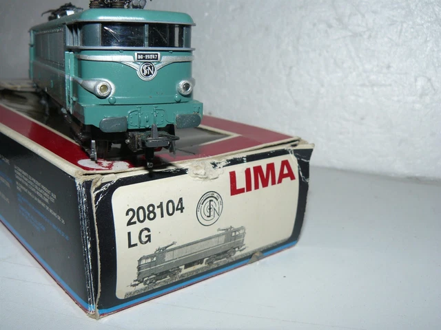 Locomotive électrique SNCF BB 25247 - LIMA Réf 208104LG - Échelle HO - Occasion