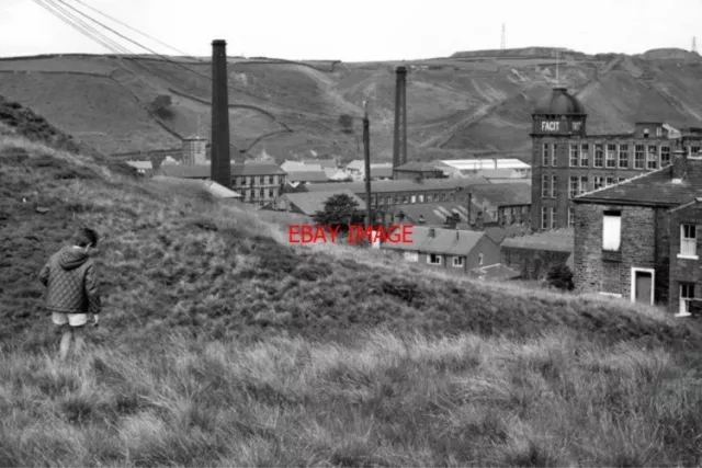 Photo  1968 Facit Mill Whitworth Lancashire In 1968 When This Photograph Was Tak