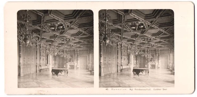 Stereo-Fotografie Neue Photographische Gesellschaft AG, Berlin, Ansicht Hannove