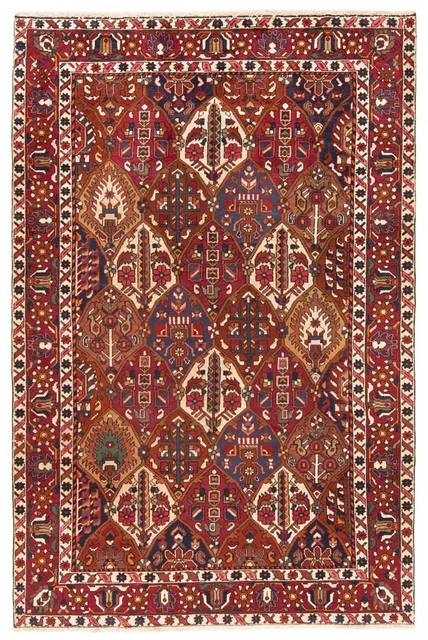 Balouch Tissé à la Main Tapis de Perse 204 x 104 cm-Nomadic