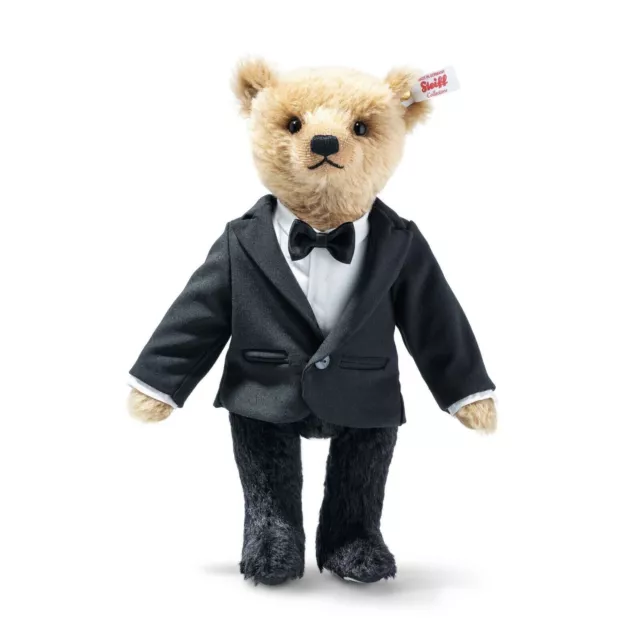 Steiff Bear EAN 007606 James Bond 007 60th Anniversary Limited Edition 1813/