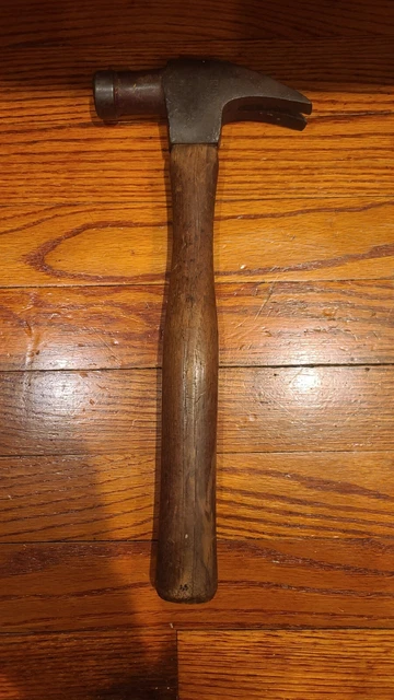 Vintage True Temper Claw Hammer 1lb 13oz Total Weight Hardwood Handle
