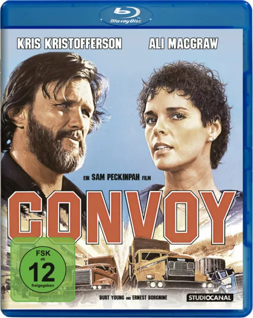 Convoy - Kris Kristofferson Ali MacGraw Burt Young - Blu-ray Disc - OVP - NEU