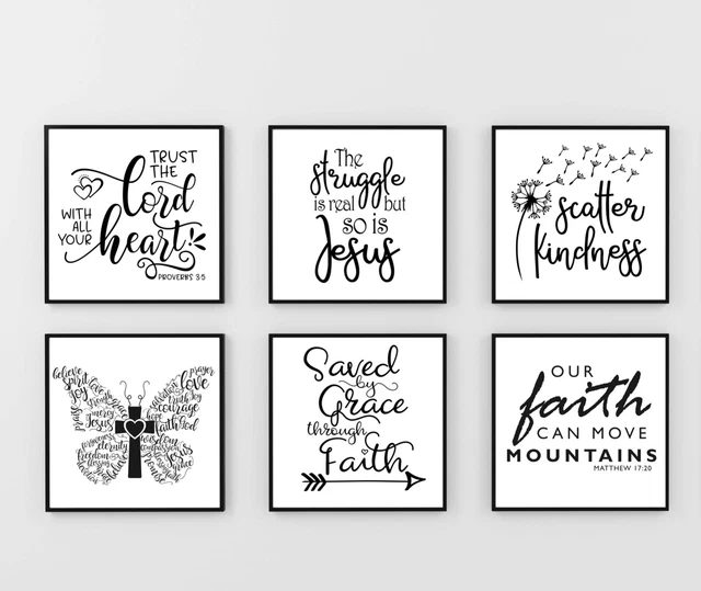 45 Christian Bundle SVG, Scripture Bundle, Instant Download, Bible Verse Bundle