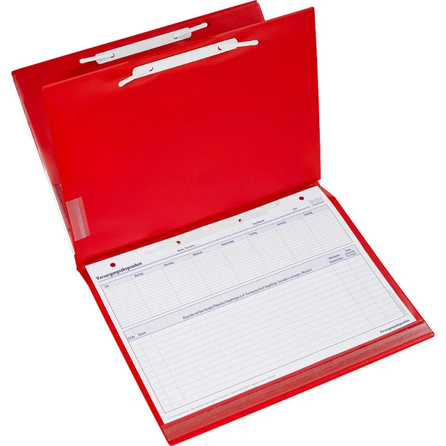 BOI DOKUTECH Patienten-Dokumentationsmappe Professional-Line PLUS DIN A4 rot