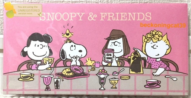 Sun-Star Peanuts Money Enveloppe 3 Snoopy & Friends Bonbons Cadeau 2023...