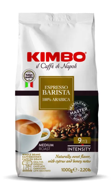 Kimbo - Espresso Barista 100% Arabica Ganze Kaffeebohnen 1kg