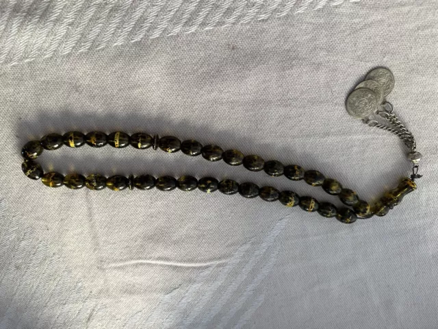 Tesbih Islamische Muslimische Gebetskette mit 33 Perlen Tasbih Neu