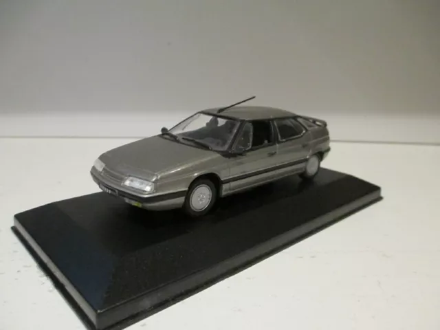 CITROEN XM Gris silver Grey 2L 2 Litres injection 1989 UH UNIVERSAL HOBBIES 1/43