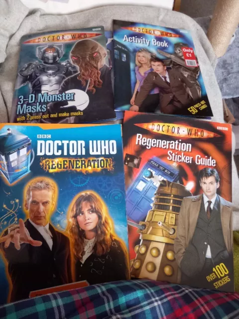 Dr Who And Doctor Who Sticker Albums