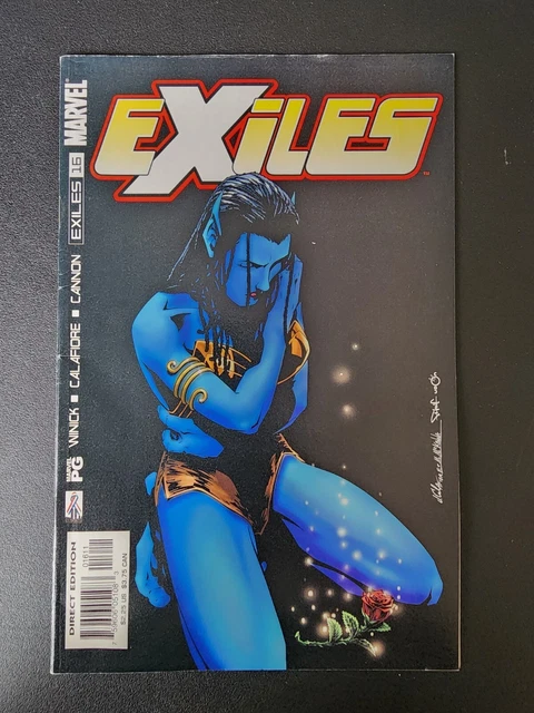 Marvel Comics Exiles #16 October 2002 Udon Studios Cover