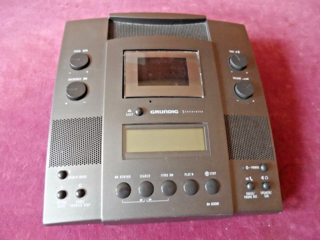 GRUNDIG DT 3210 TISCHGERÄT DIKTIERGERÄT ABSPIELGERÄT