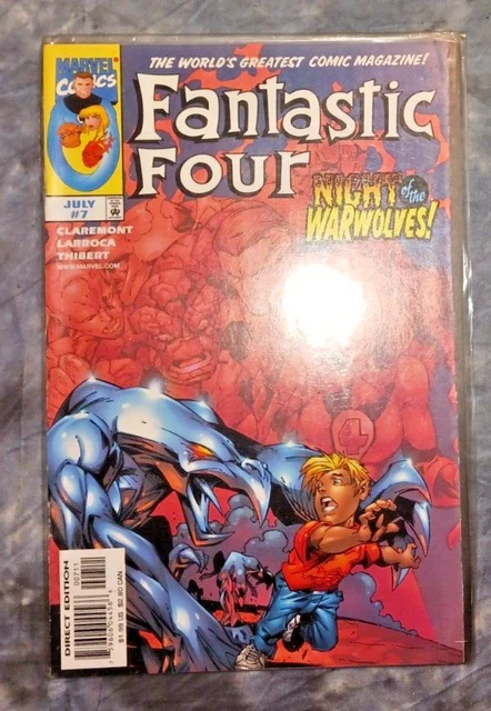 Fantastic Four #7 Marvel Comics 1998 Chris Claremont