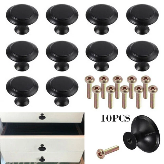 10 PEZZI maniglia a bottone porta hardware treno cucina armadio bagno cassetto