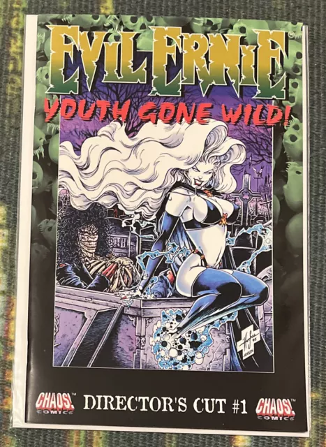 Evil Ernie Youth Gone Wild Director's Cut #1 1995 Chaos! Comics Sent In C Mailer