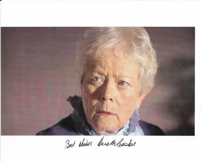 Annette Crosbie 10" X 8" Genuine Signed Autograph VERY RARE COA 29903