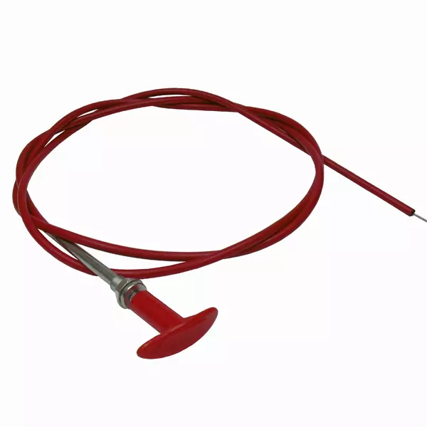 Fire Extinguisher / Master Switch - 3.7M / 12ft Pull Cable With Red T Handle