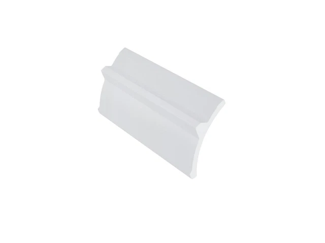 Lot de 3 corniches plafond en polystyrène L290 x H9 cm blanc - DORICA