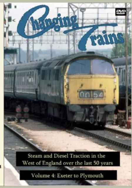 Changing Trains Vol 4 DVD Train Diesel Steam Locomotives Railway Rail - Ply
