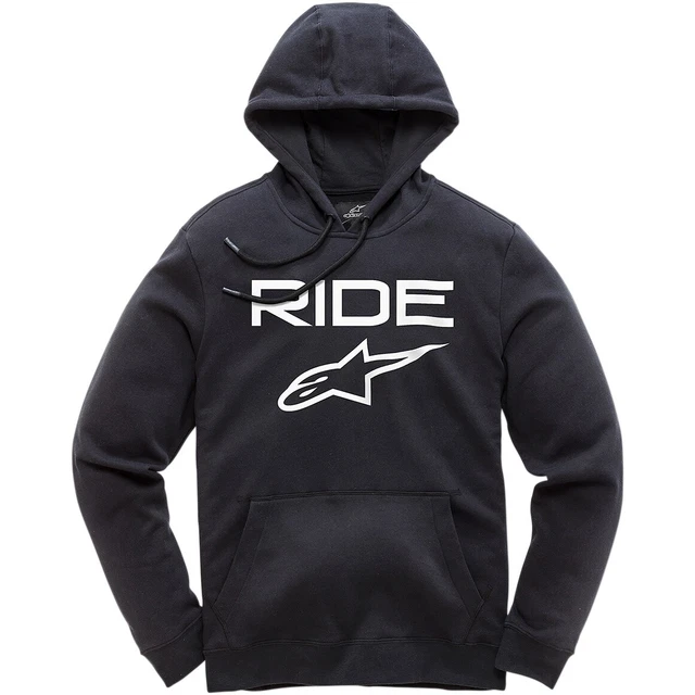 ALPINESTARS ASTARS Ride 2.0 Pullover Hoody Black/White 2X-Large AS1951000102077