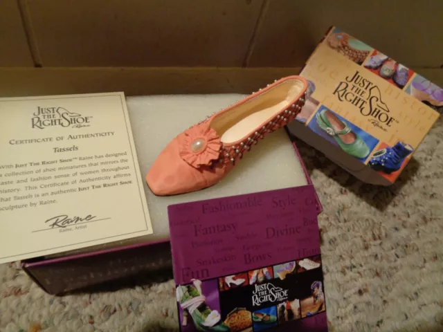 Just The Right Shoe - By Raine Willitts - Tassels - #25090 - Coa! - Nice Shoe!!! 2