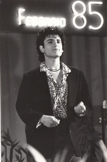 Sal Da Vinci cantante e attore italiano Press foto Cinema