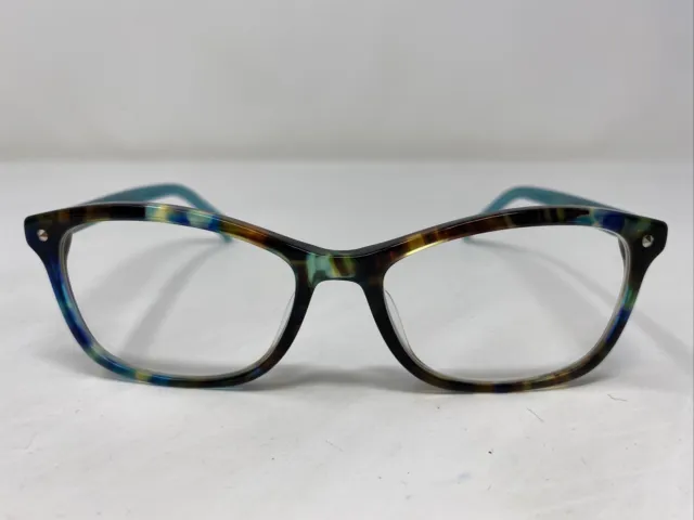 Diane Von Furstenberg DVF5073 423 52-17-135 Blue Multi Eyeglasses Frame &I54