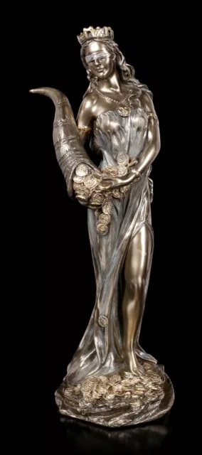 Fortune Figurine - Romain Déesse - Veronese Tyche Porte-Bonheur Seengen Argent