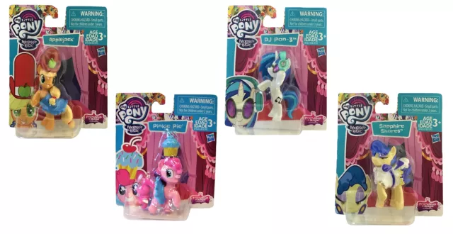 Hasbro My Little Pony B3595 Friendship is Magic 4er Set Sammel- u. Spielfiguren