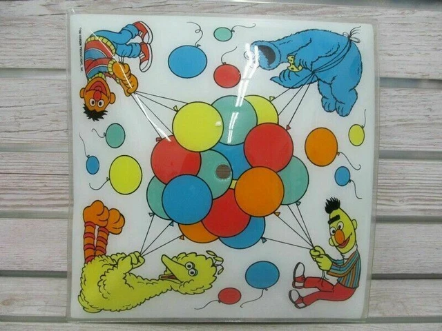 Sesame Street Light Fixture Glass Ceiling Covering Nursery Bedroom Cookie Monste