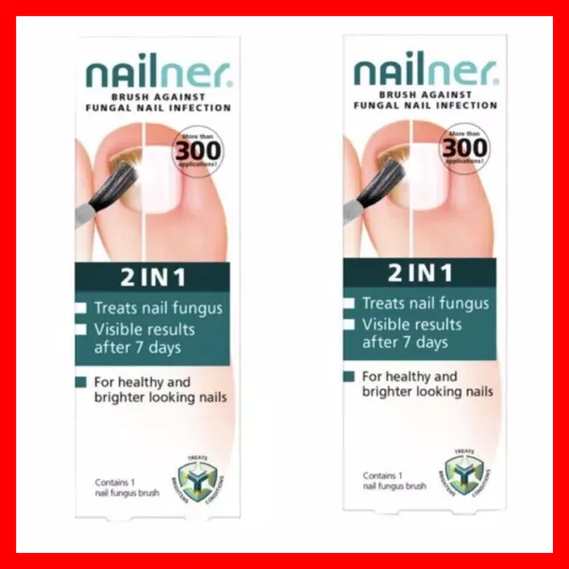 REVITALIZING Nailner Repair 2 in 1 Brush Nail Infection Fungus Treatment 5ml [2