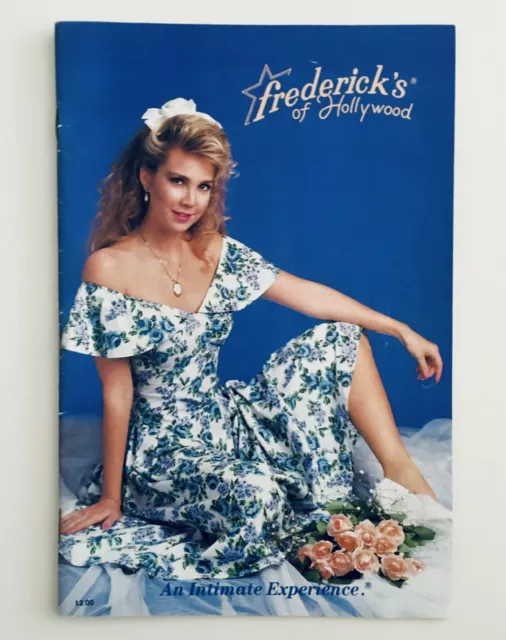 FREDERICK'S OF HOLLYWOOD Catalog (1989), Playmate & Porn Star TERI WEIGEL  $24.95 - PicClick