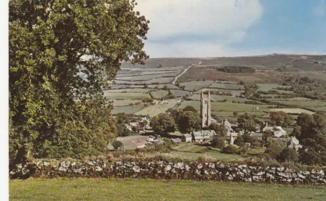 WIDECOMBE-in-THE-MOOR, Devon - Vintage POSTKARTE